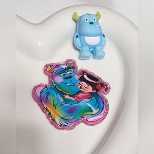 Flatback Monster Focal‎ Bead Acrylic Crafts Keychain Badge Magnet Bag Clip Hair